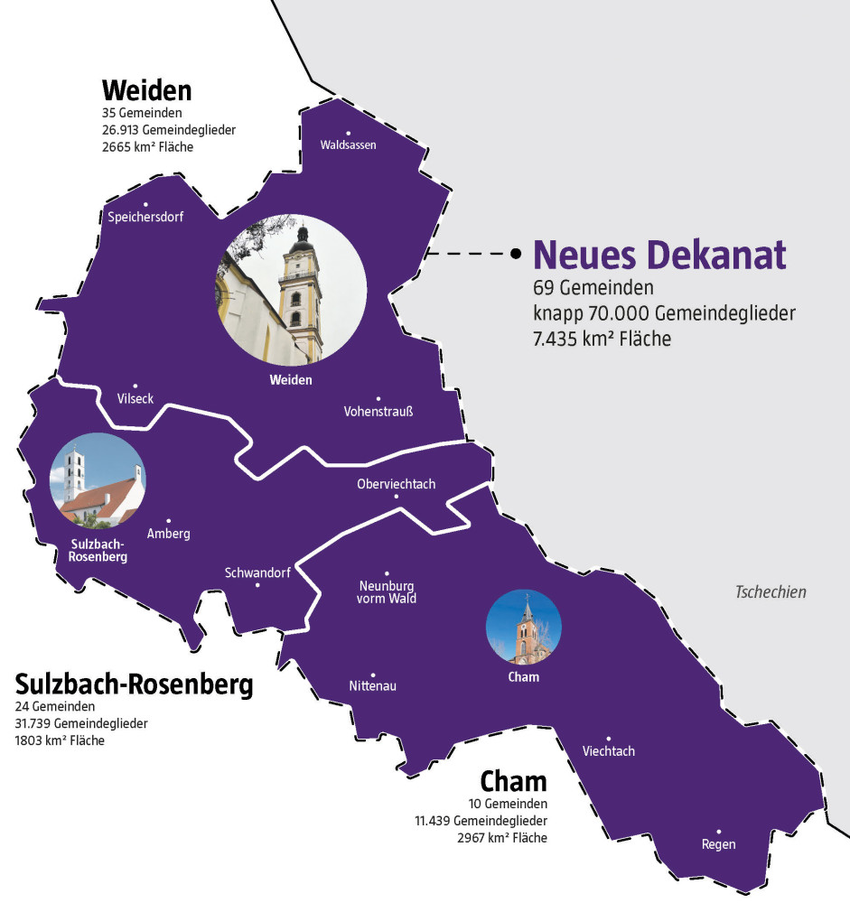 Unser neues Dekanat Cham/Sulzbach/Weiden