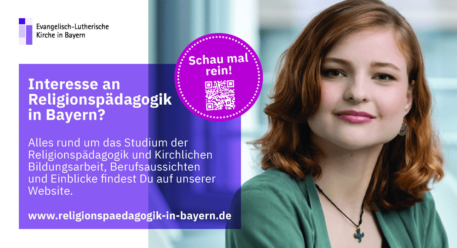 Plakat Religionspädagogik studieren