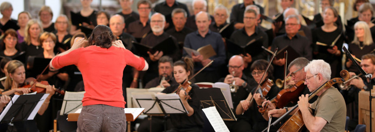 Die Kantorei Weiden singt in der Michaelskirche