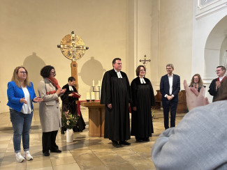 Einführungsgottesdienst von Pfarrerehepaar Maser in der Amberger Paulanerkirche