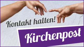 Kirchenpost - zwei Hände die sich berühren