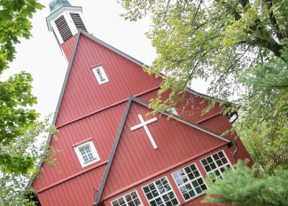 Außenansicht der Michaelskirche Grafenwöhr