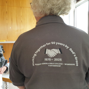 T-Shirt zum Partnerschaftsjubiläum