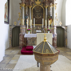 Taufstein in Kohlberg